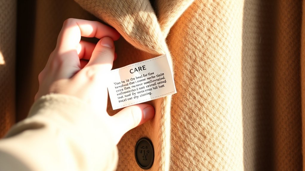 check care label first