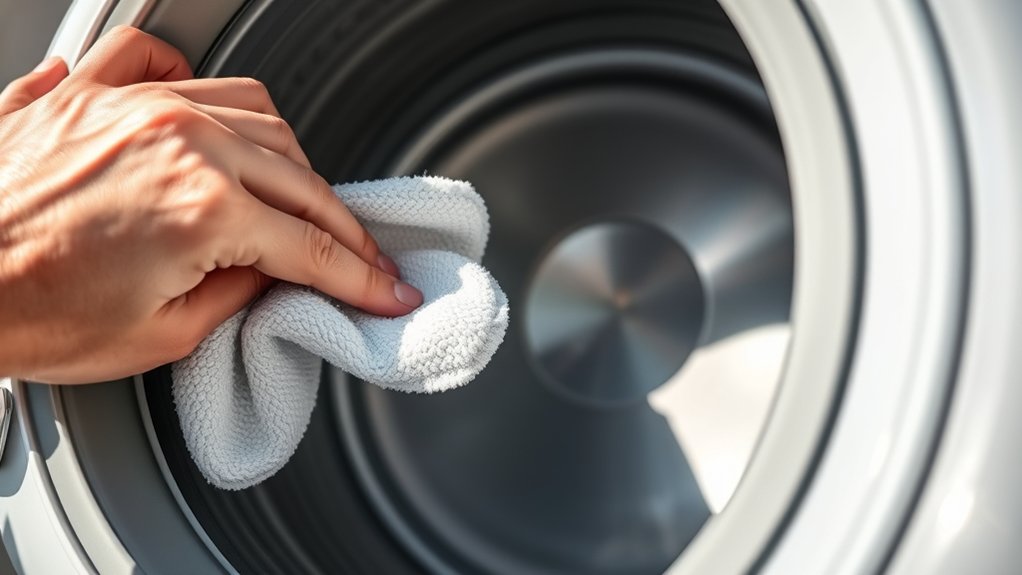 clean drum and gasket regularly