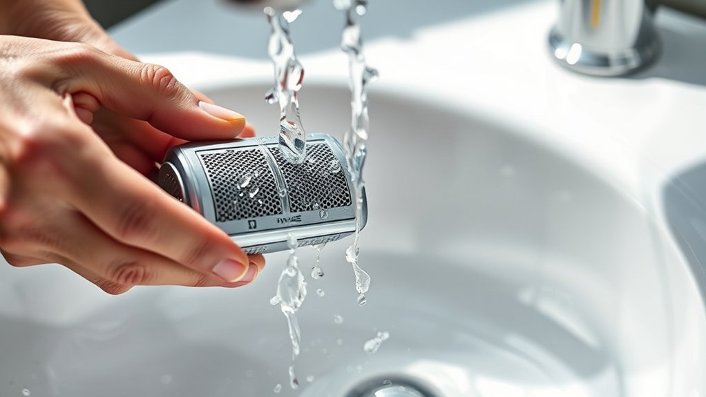 clean rinse dry reassemble