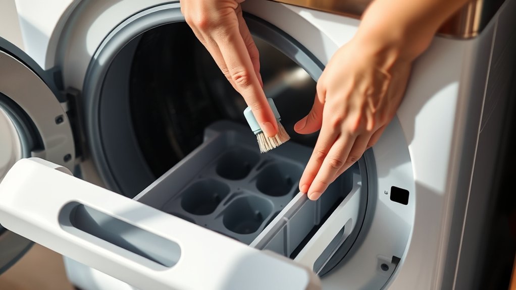 clean rinse scrub dry