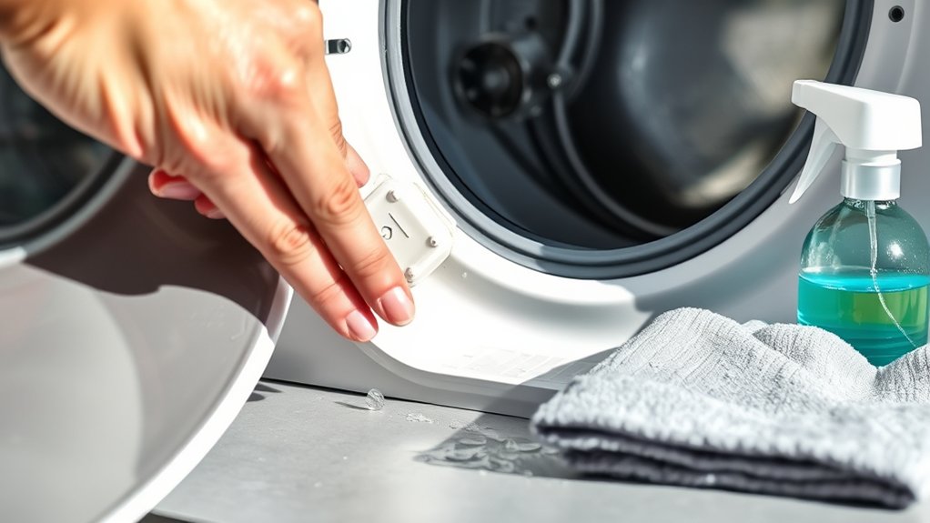 clean seals prevent mold