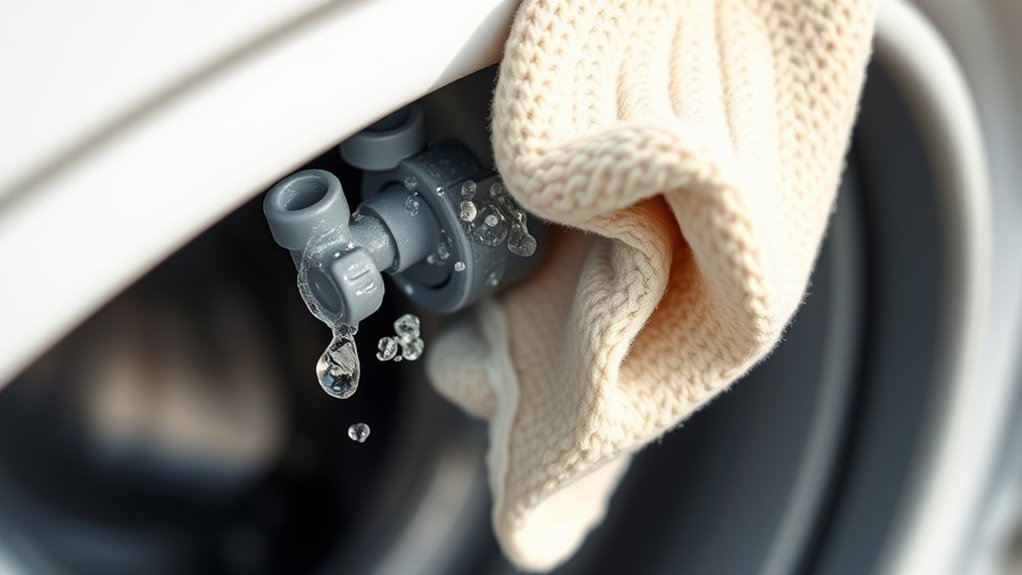 clean soap scum from door