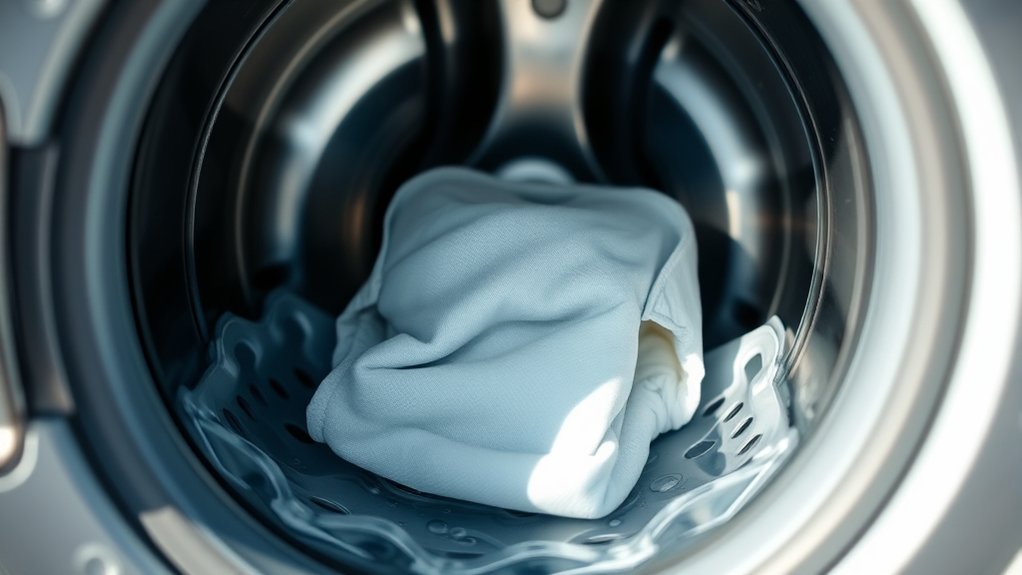cleaning a soiled diaper