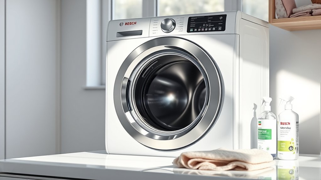cleaning bosch washing machine