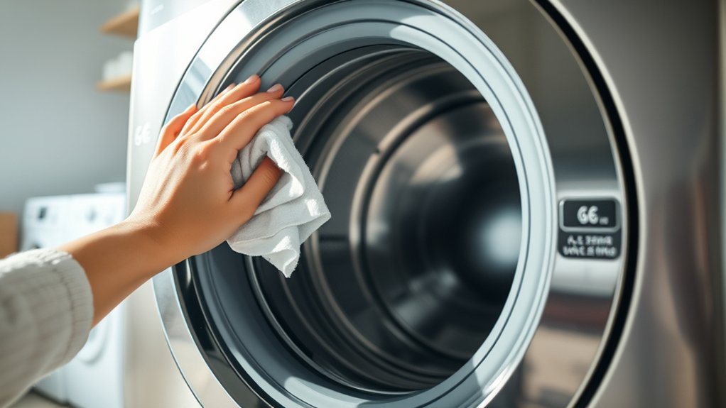 cleaning guide for front loader