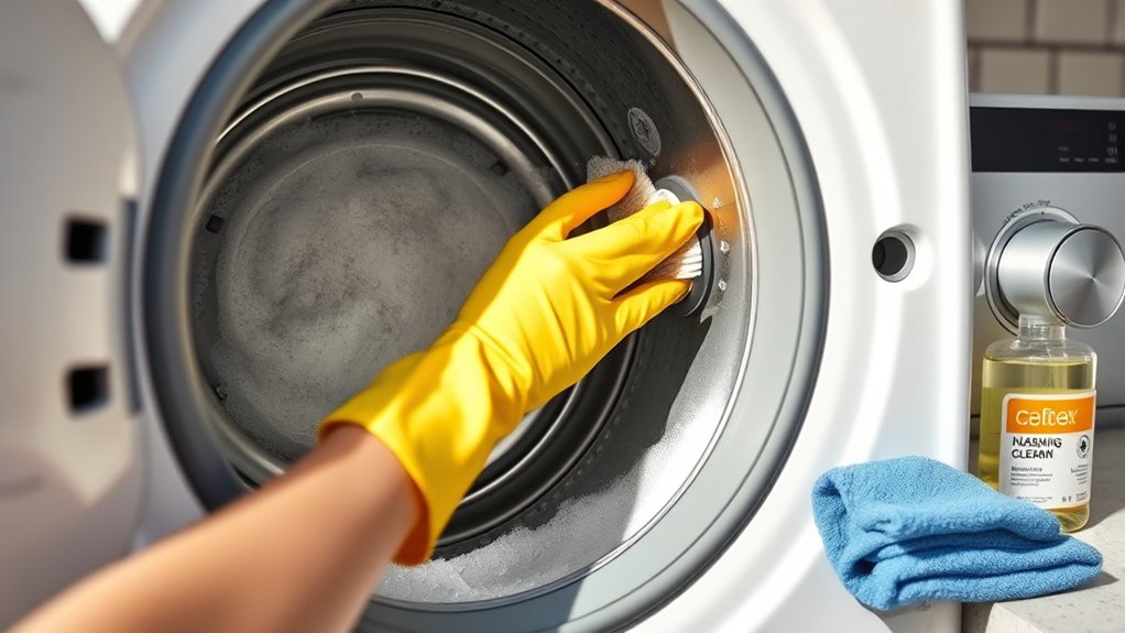 cleaning instructions for ge washer