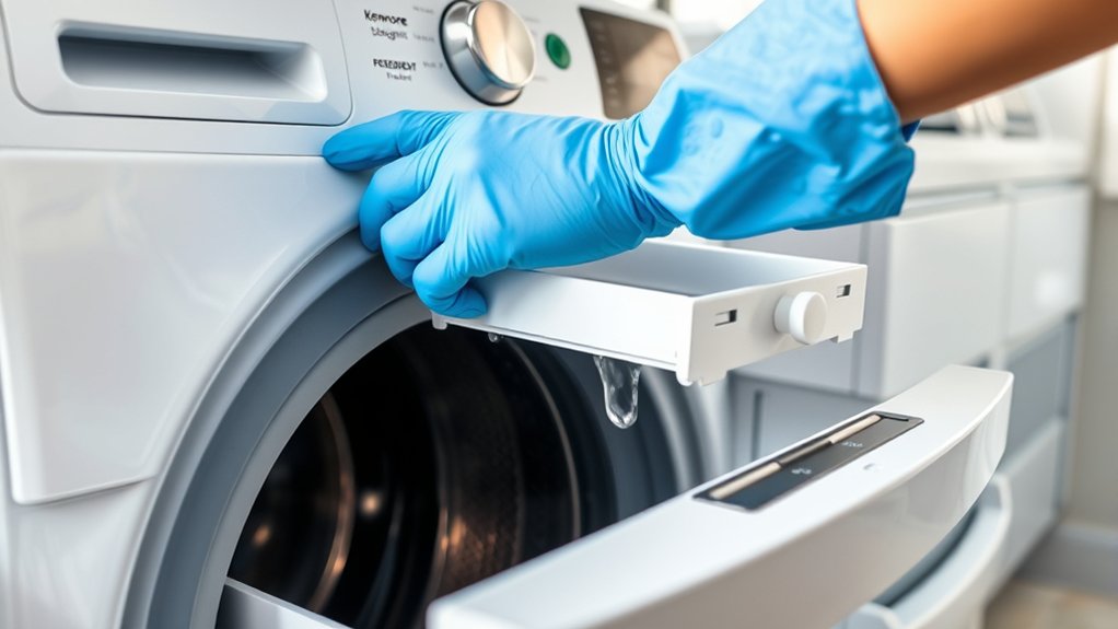cleaning kenmore washing machine