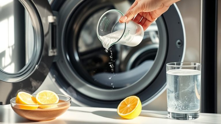cleaning washing machine naturally
