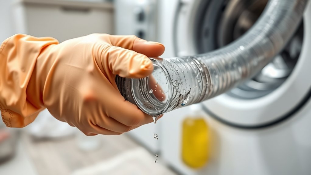 clear washing machine drain clog