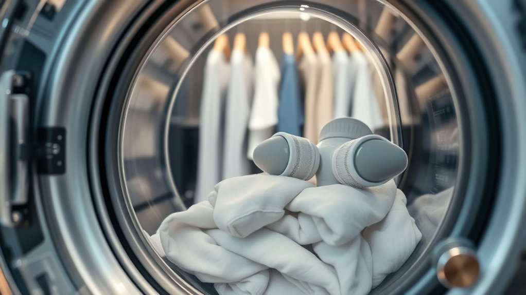 clothes are carefully cleaned
