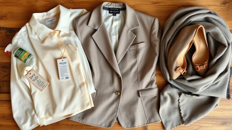 clothing items for dry cleaning