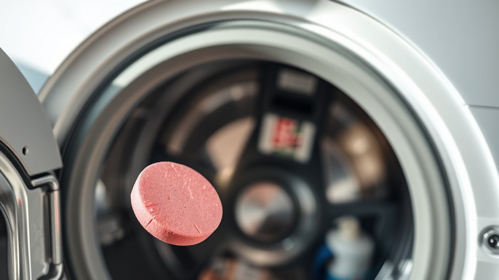 dishwasher tablets cleaning washing machine