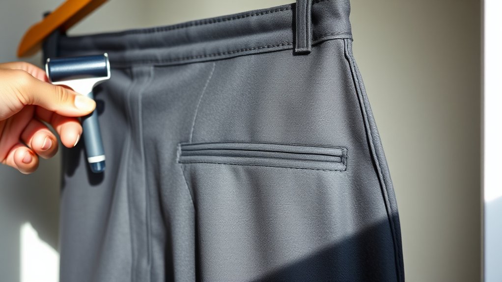 dress pants cleaning schedule