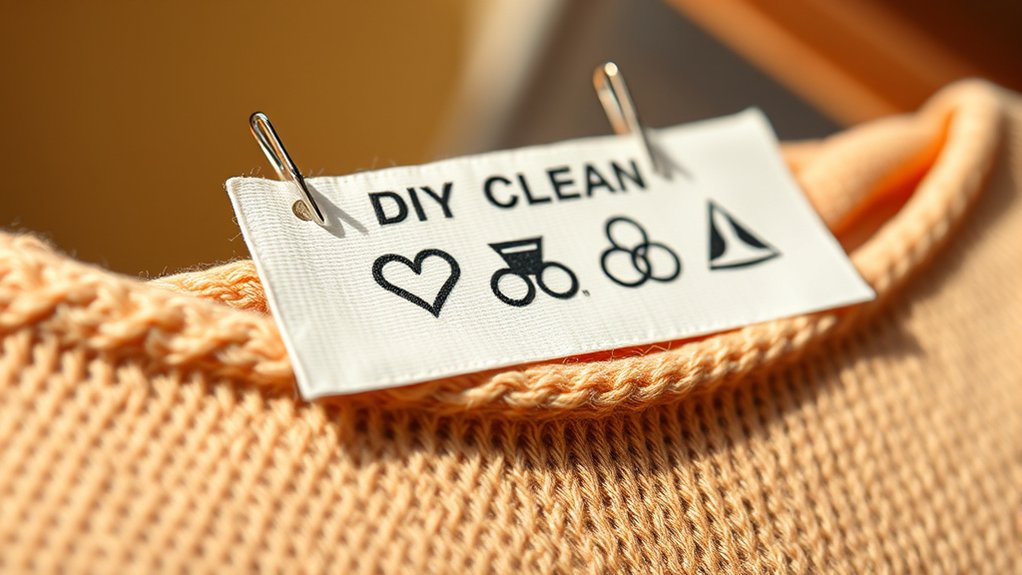 dry clean symbols guide proper care