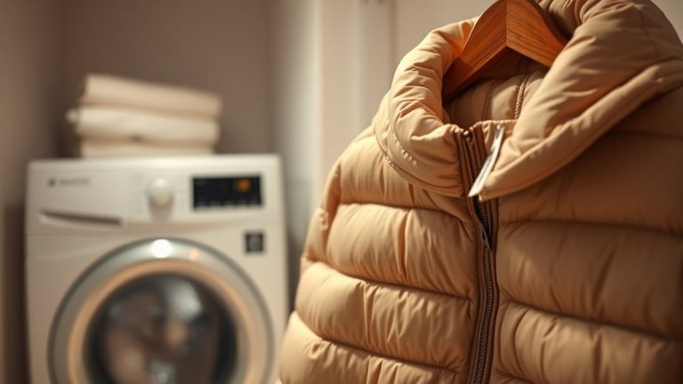 dry cleaning down coats