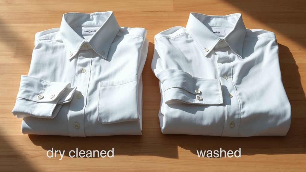 dry cleaning minimizes shrinkage