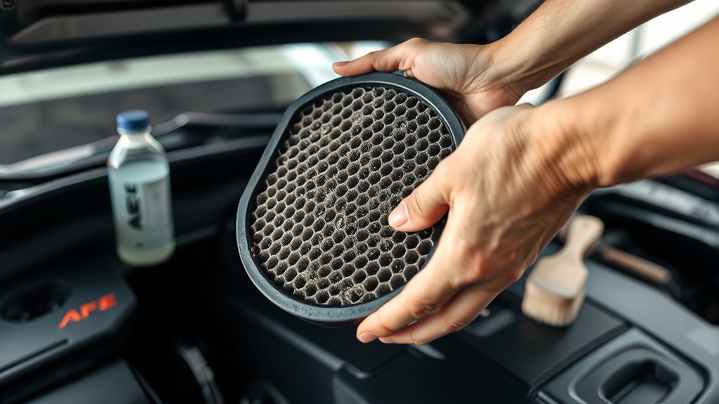 dry filter cleaning instructions