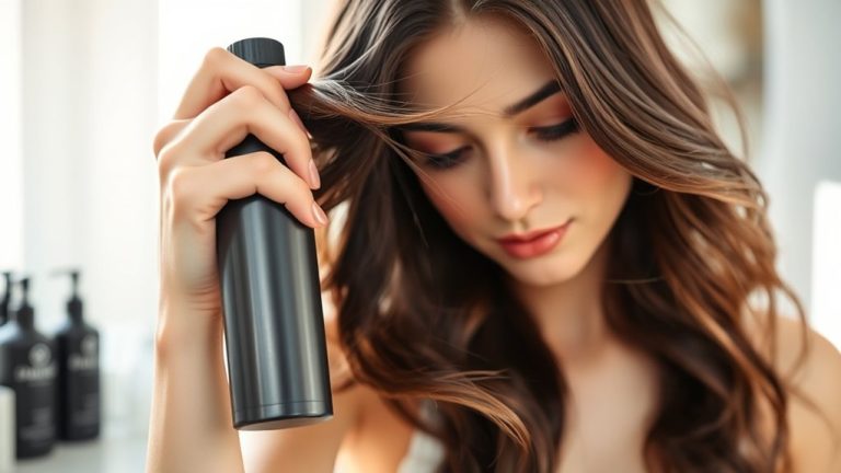 dry shampoo boosts volume