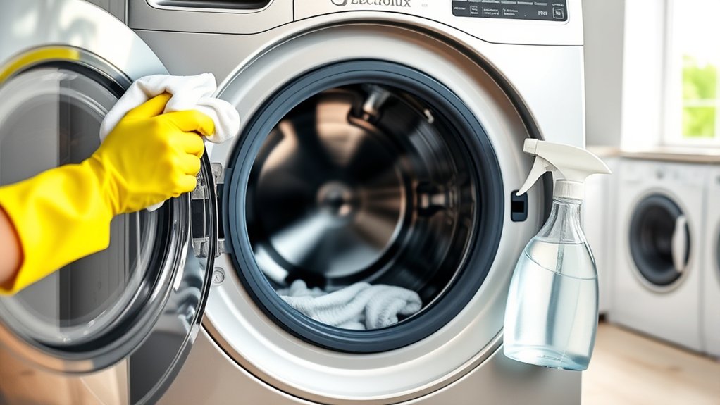 electrolux machine cleaning guide