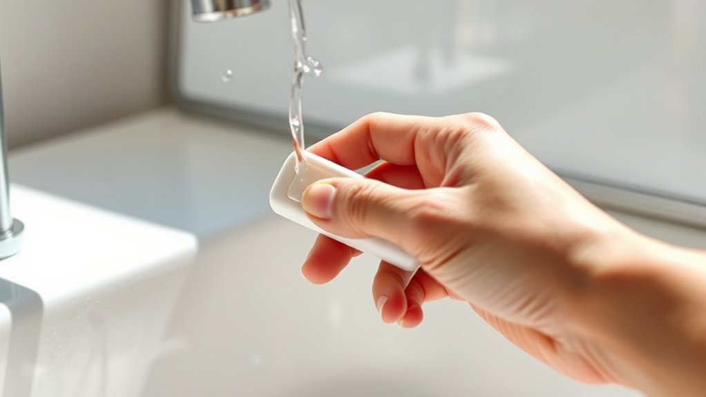 eraser maintenance prevents residue