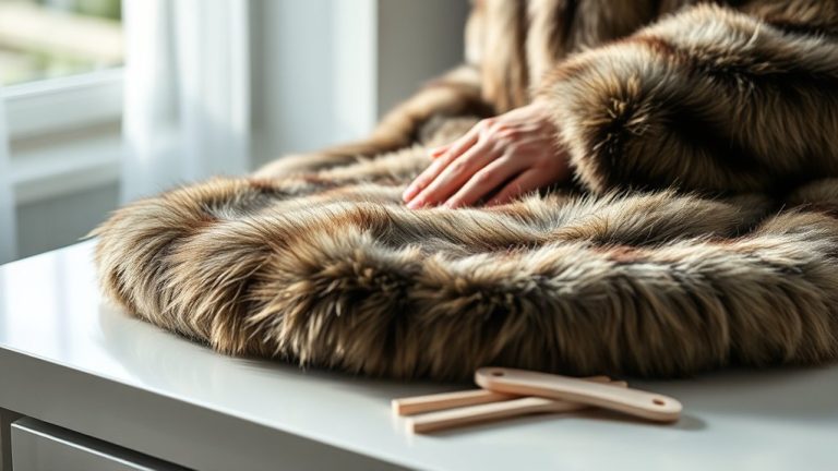 faux fur dry cleaning