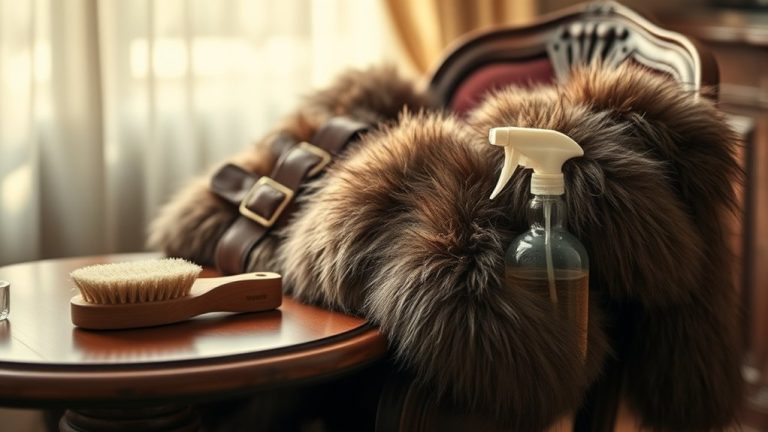 fur coat dry cleaning
