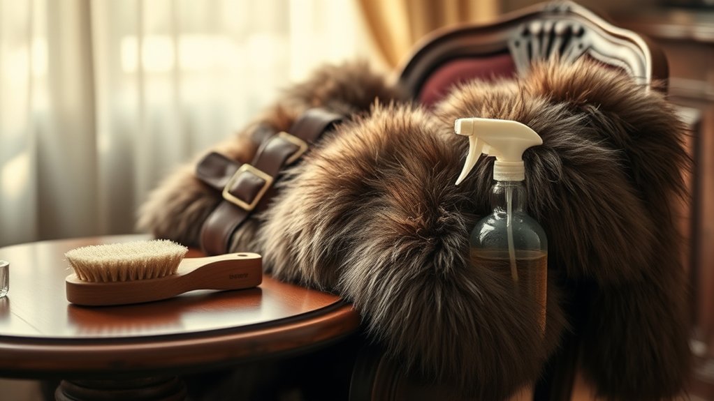 fur coat dry cleaning