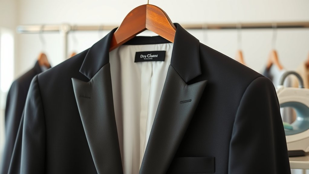 gentle cleaning for formalwear
