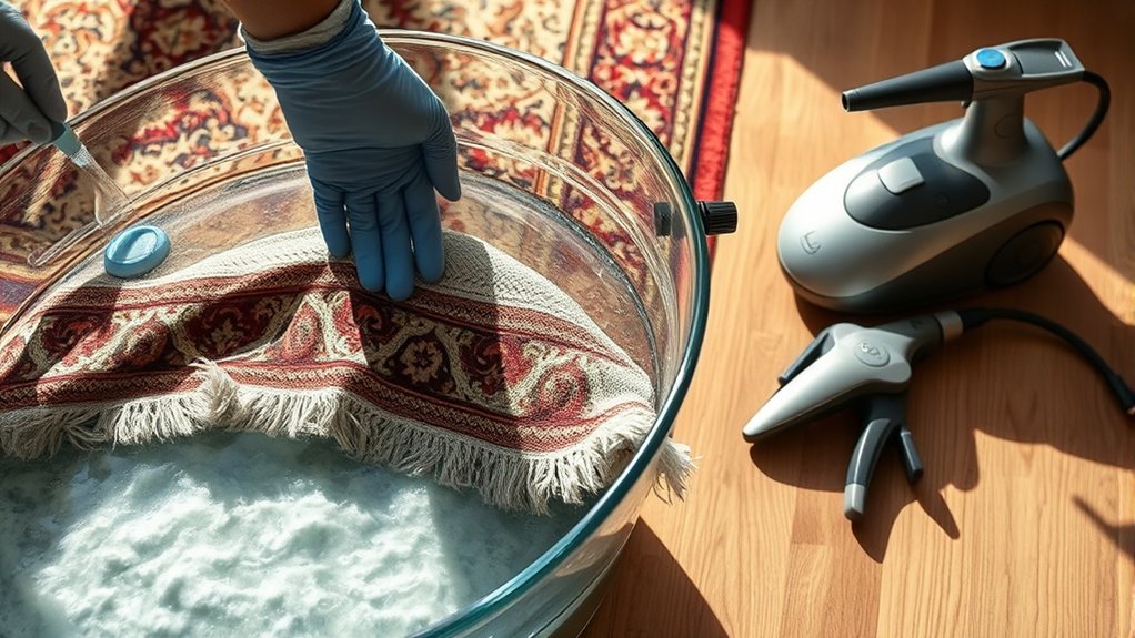 gentle preservation of delicate rugs