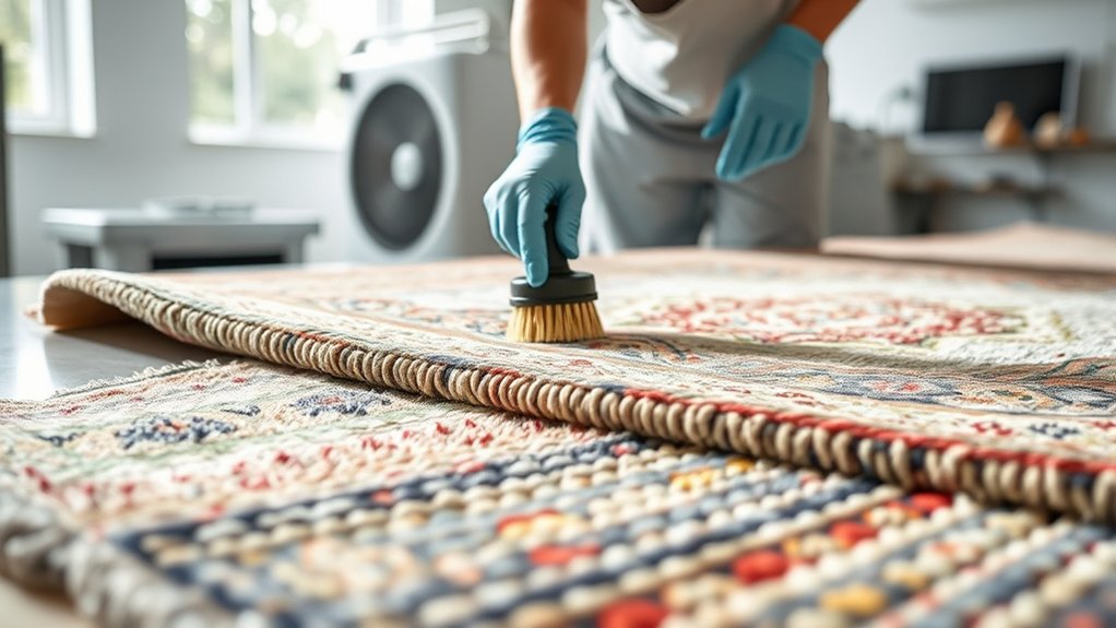 gentle solvent rug cleaning