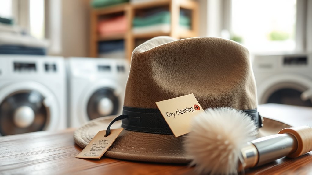 hat cleaning and care