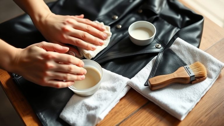 home leather jacket cleaning