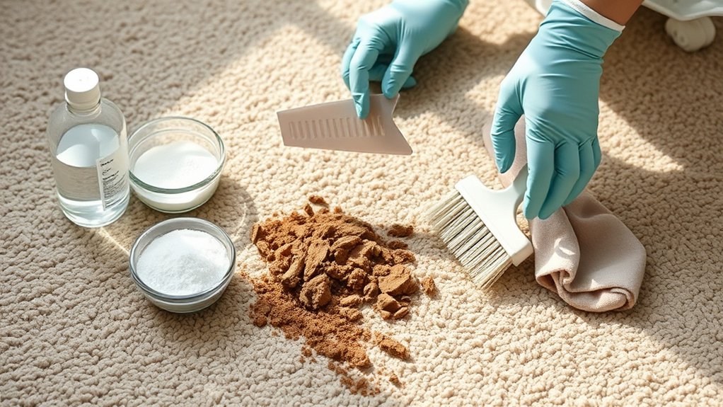 homemade carpet cleaning solution