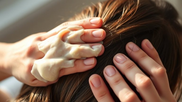how to clean dry scalp