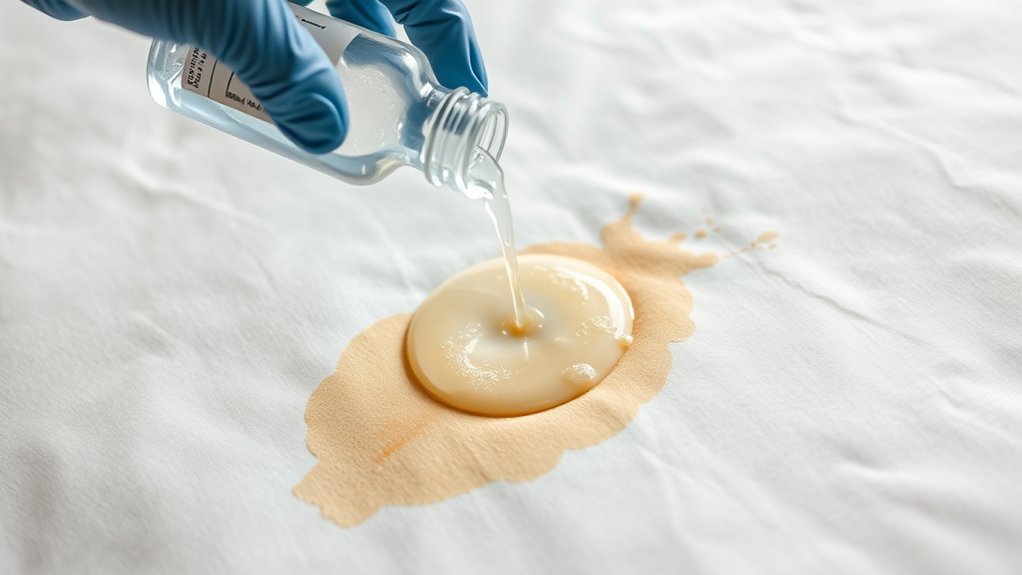hydrogen peroxide stain removal