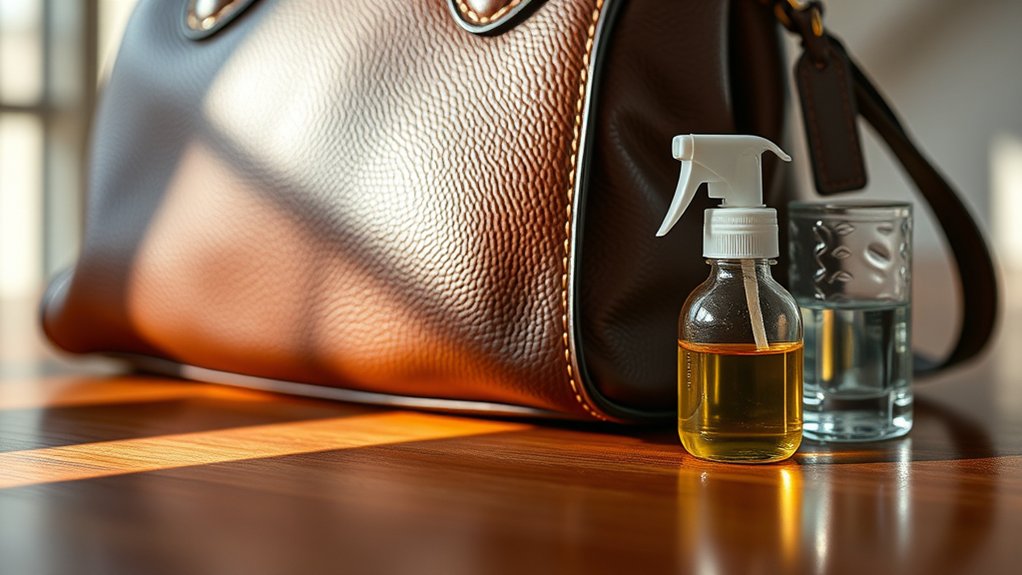 leather damage from solvents