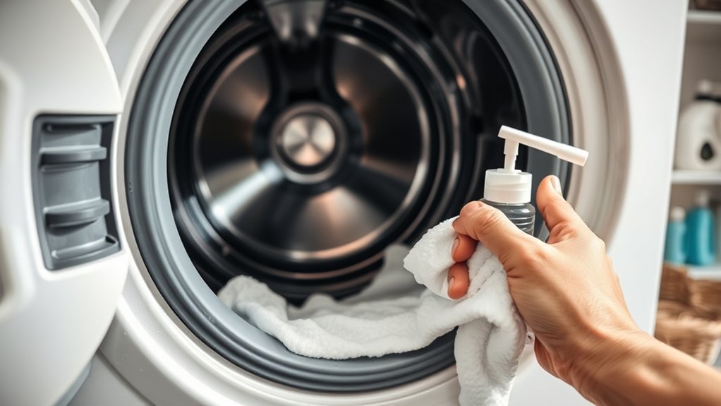manual washer cleaning routine