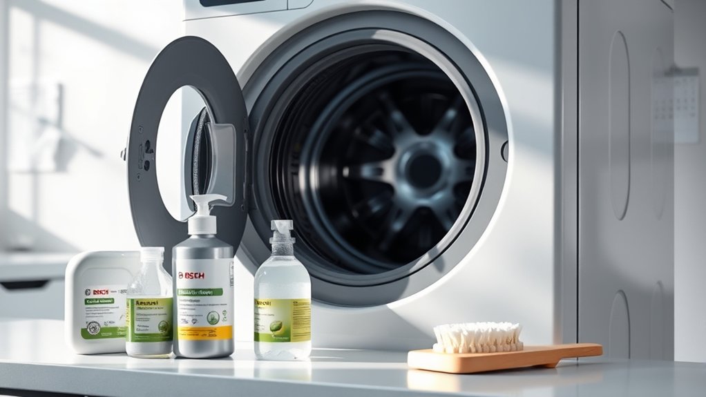 monthly descaling cleaning schedule