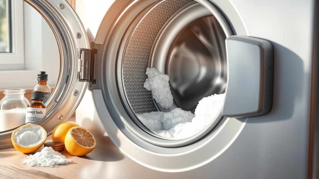natural washing machine cleaning