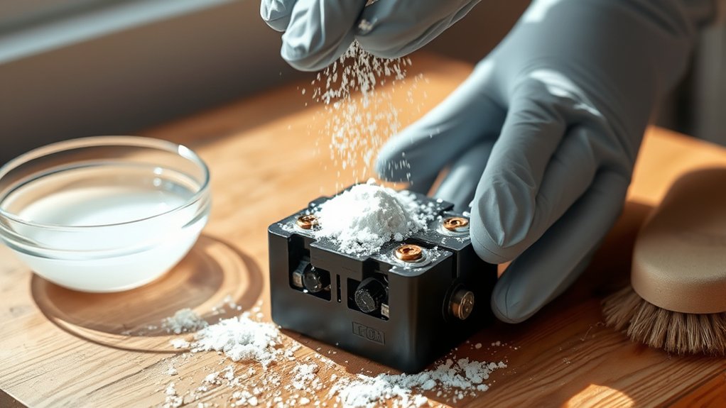 neutralize and clean safely