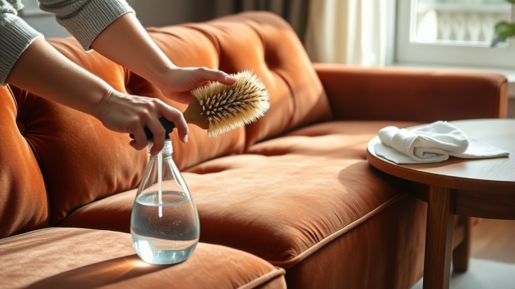 prepare vacuum test clear