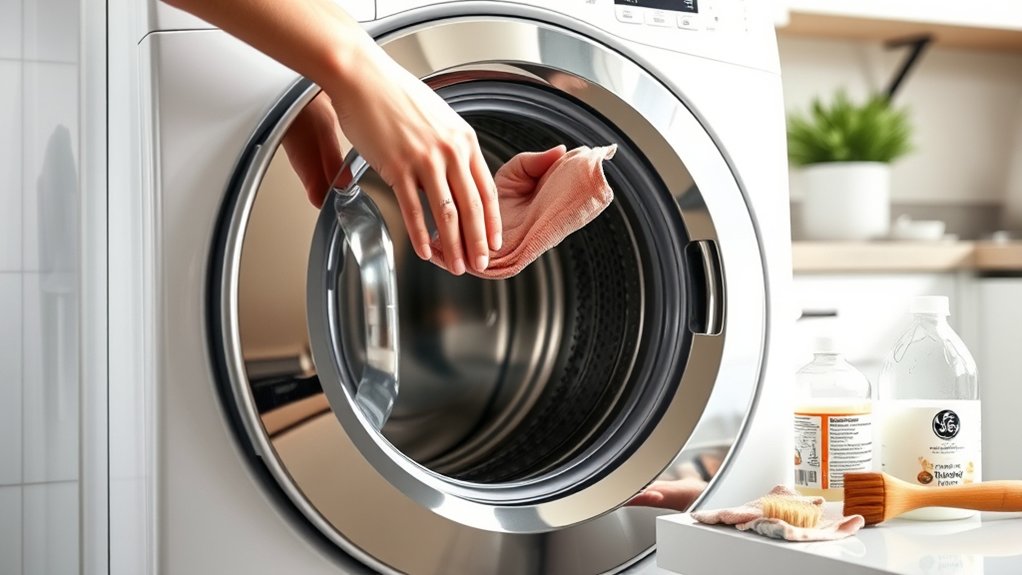 prepare washer for deep cleaning