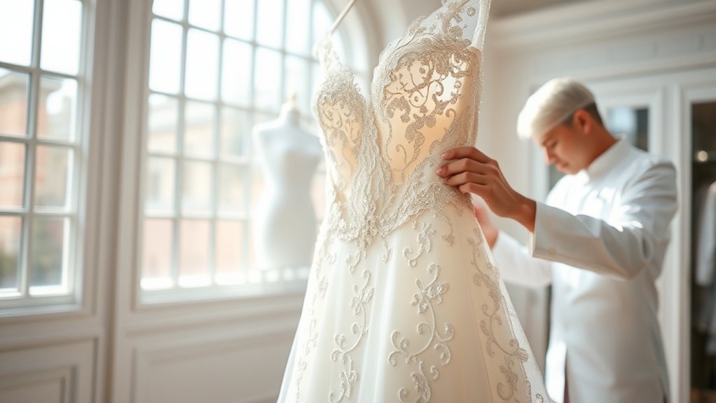 preserve dress color and fabric