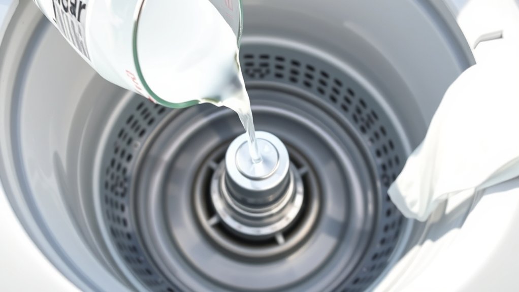 regular vinegar cleaning prevents buildup