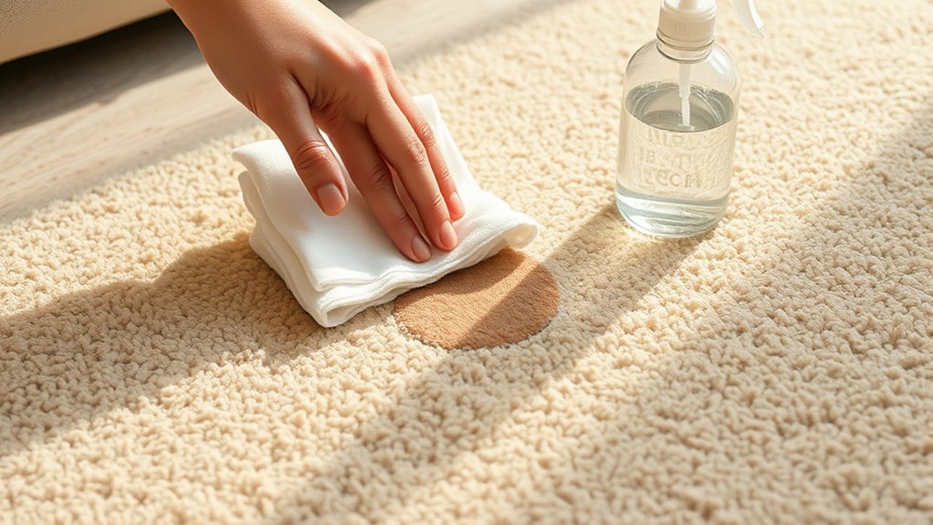removing dry dog urine