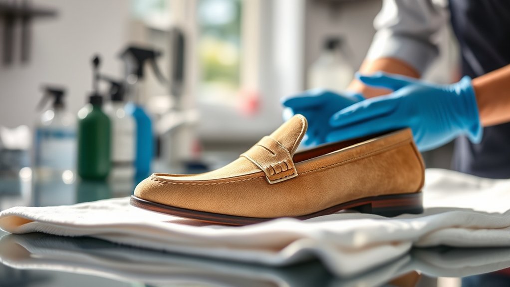 safe dry clean shoe types