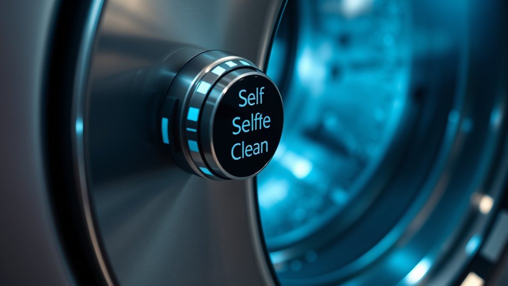 self clean disinfects washing machine