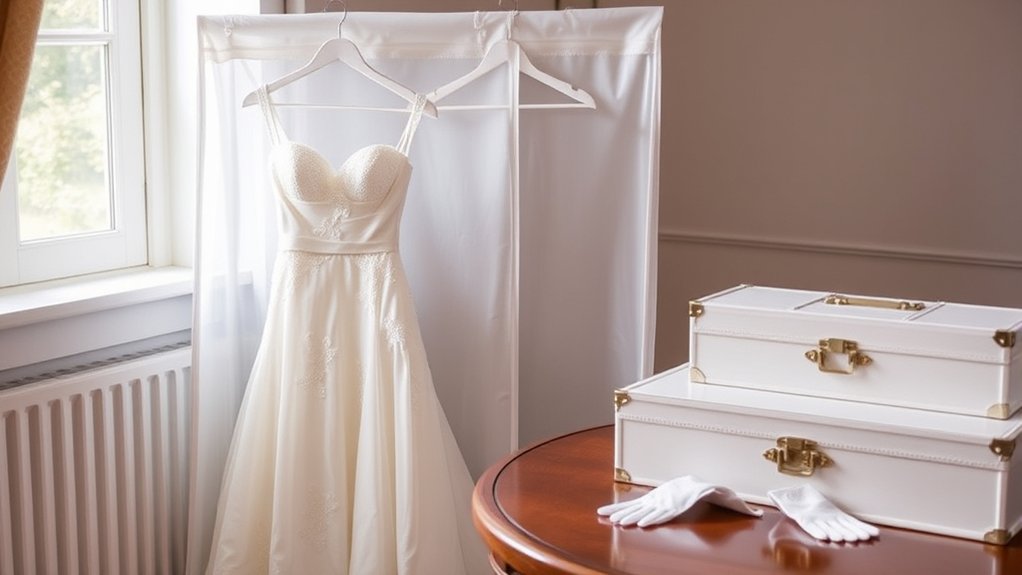 store transport protect gown
