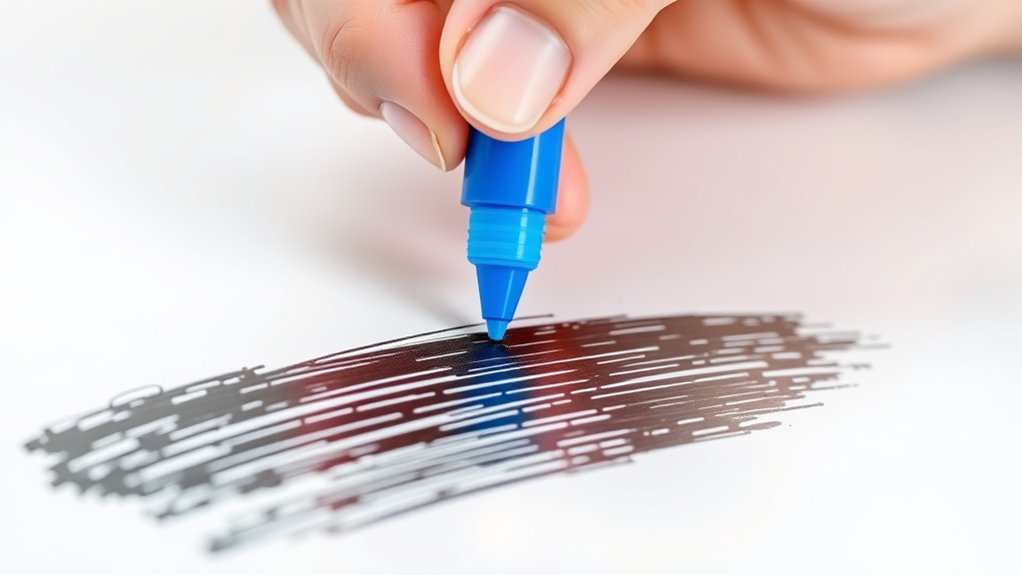use dry erase marker method