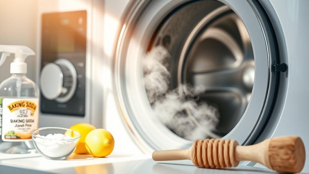 vinegar damages washing machine